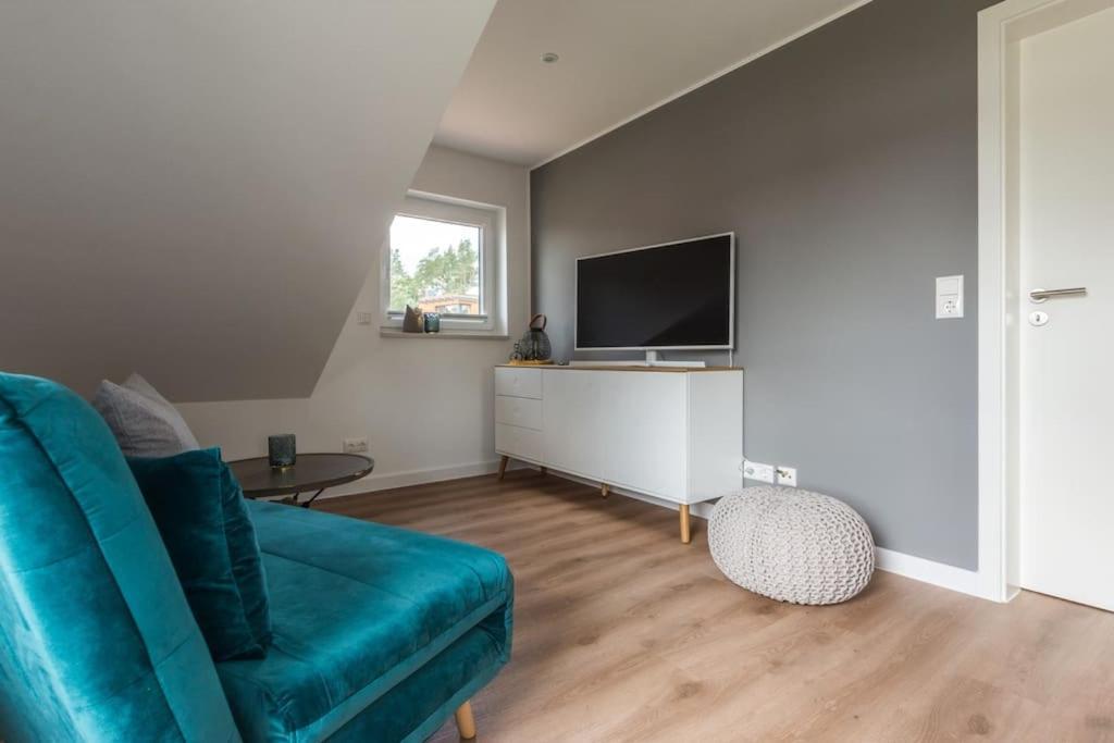 5 Sterne-Ferienhaus Eisvogel Am See Mit Sauna Und Kamin Krakow am See Esterno foto